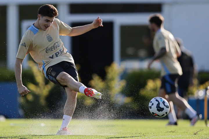 Julián Álvarez cria um temperamento único do Atlético de Madrid